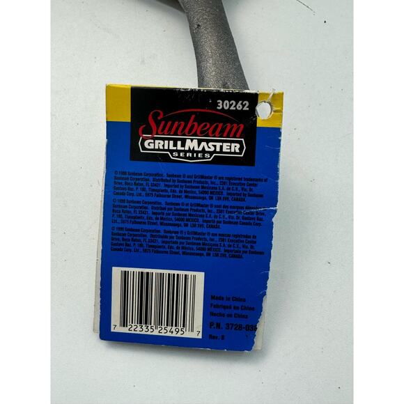 New Sunbeam Grillmaster Cast Iron grill pan 9 inches Camping - Picture 2 of 6